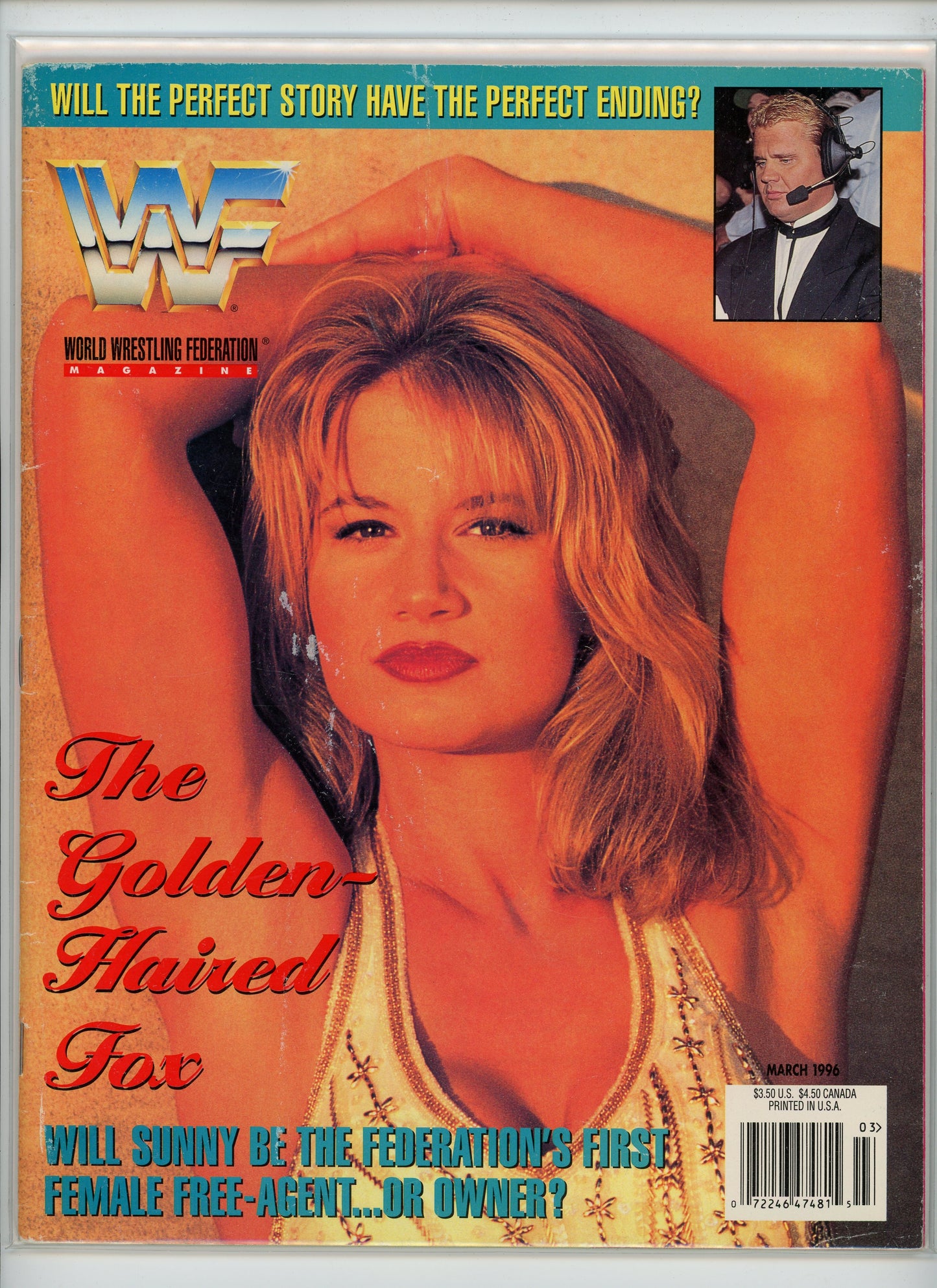 WWF Vintage Wrestling Magazine (March, 1996) Tammy Lynn Sytch