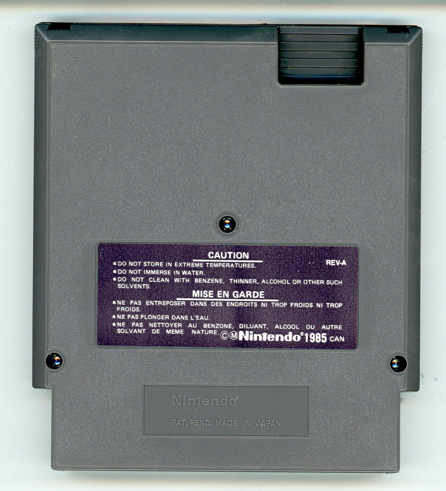 1987 Faxanadu NES Video Game Cartridge