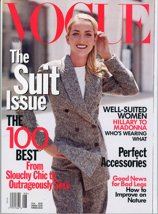 Vogue Vintage Fashion Magazine (August, 1997) EX Condition