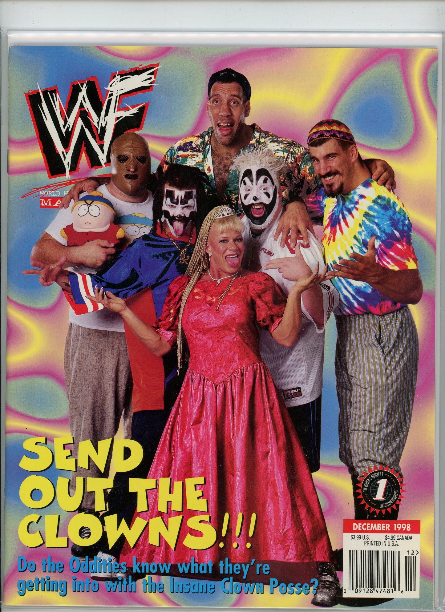 WWF Vintage Wrestling Magazine (December, 1998) Oddities, Insane Clown Posse