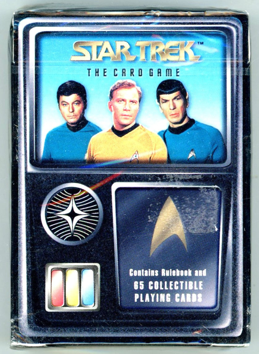 1996 Fleer Skybox Star Trek The Card Game Collectible Trading Card Game Box (65 Cards) Sealed