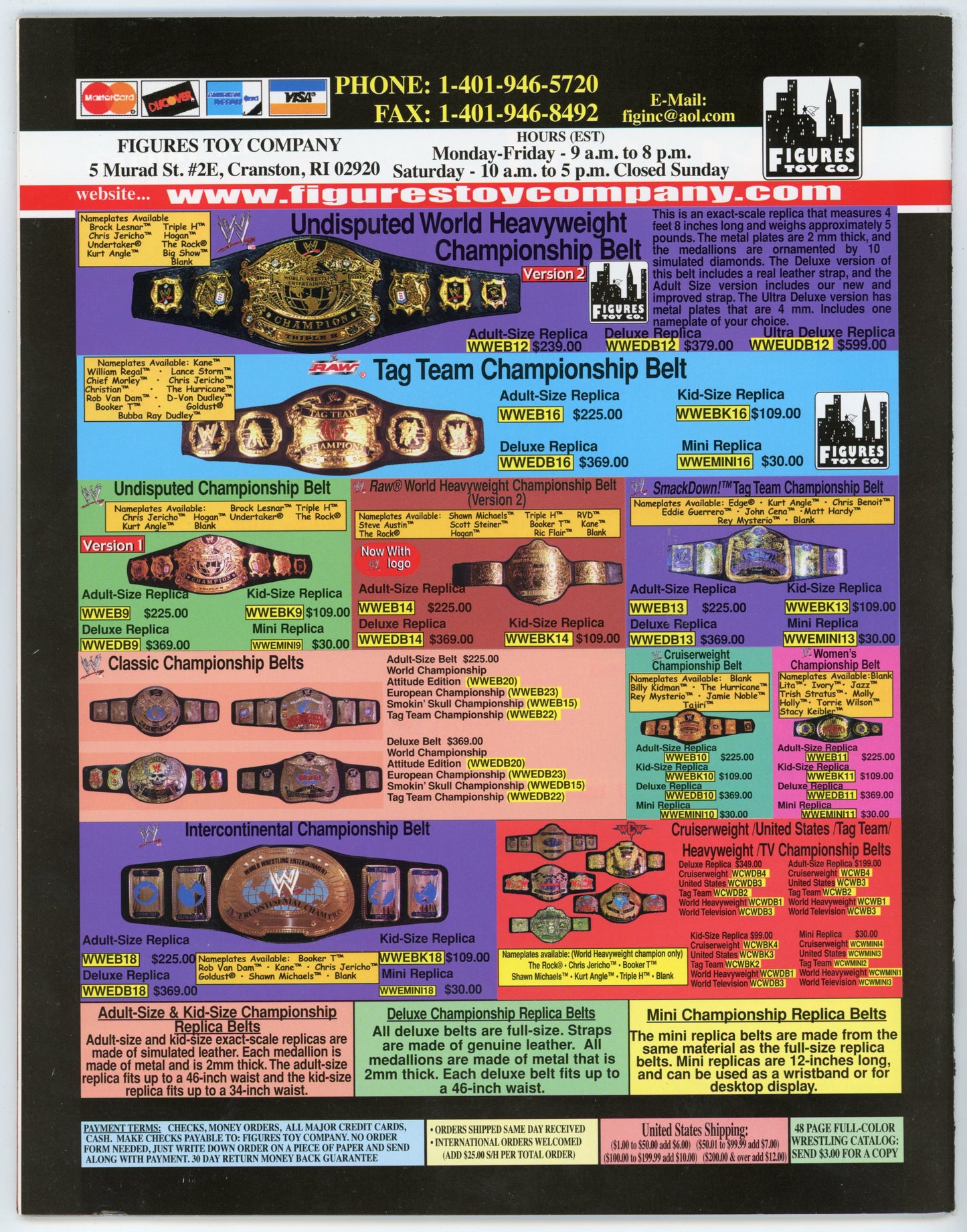 WWE Raw Vintage Wrestling Magazine (August 2003) Bill Goldberg Cover