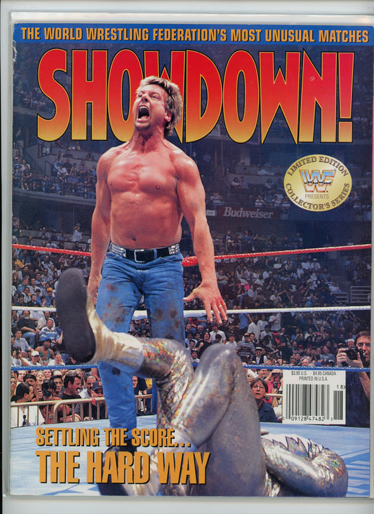 WWF Showdown! Vintage Wrestling Magazine Limited Edition Collector's Series