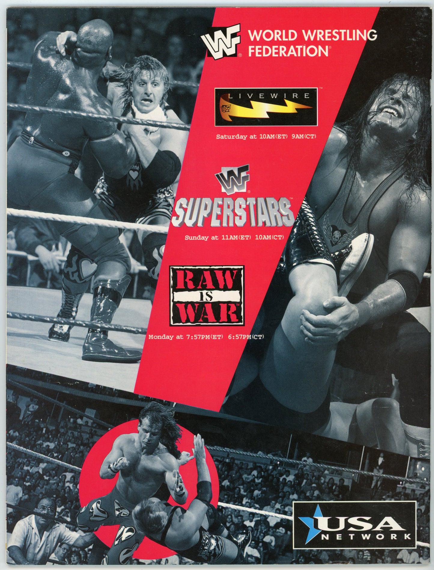 WWF WWE Vintage Wrestling Magazine (September 1997) Sable Cover