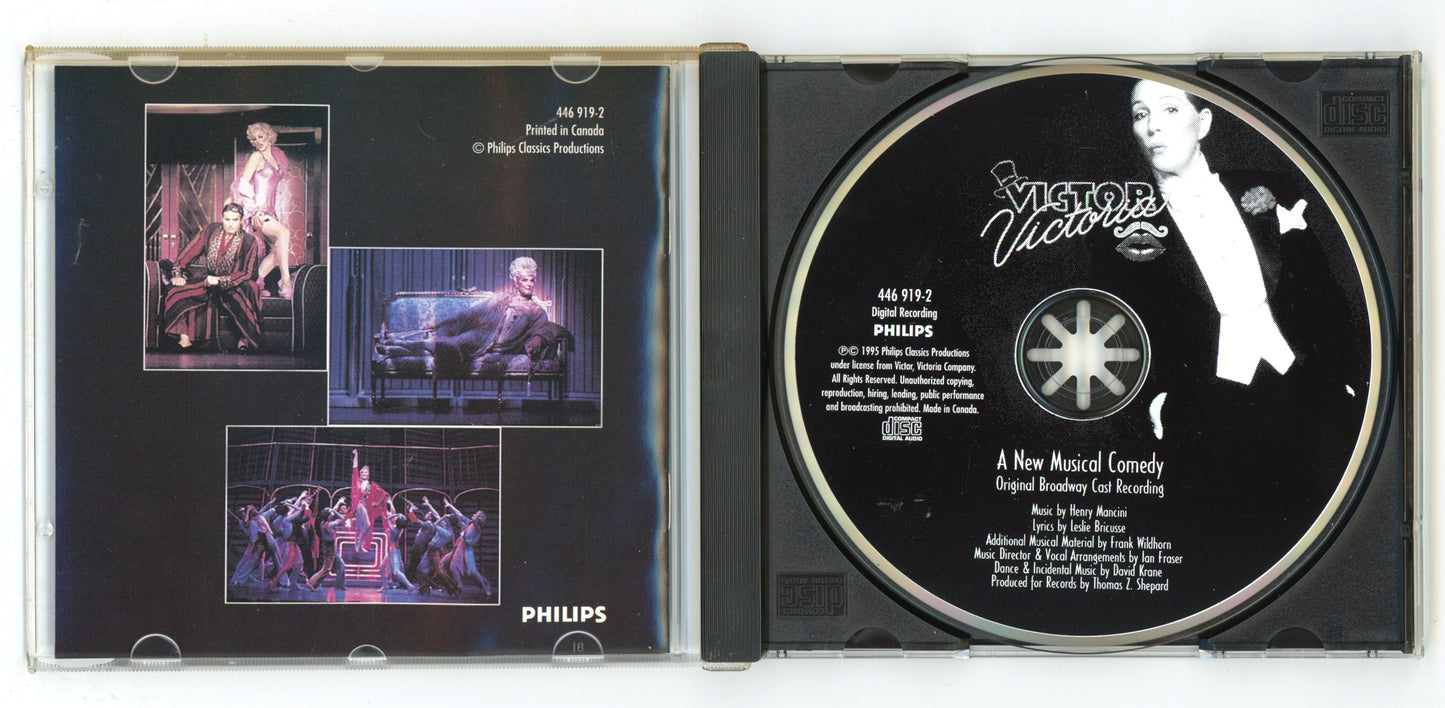 Victor/Victoria (1982) Motion Picture Soundtrack Vintage CD