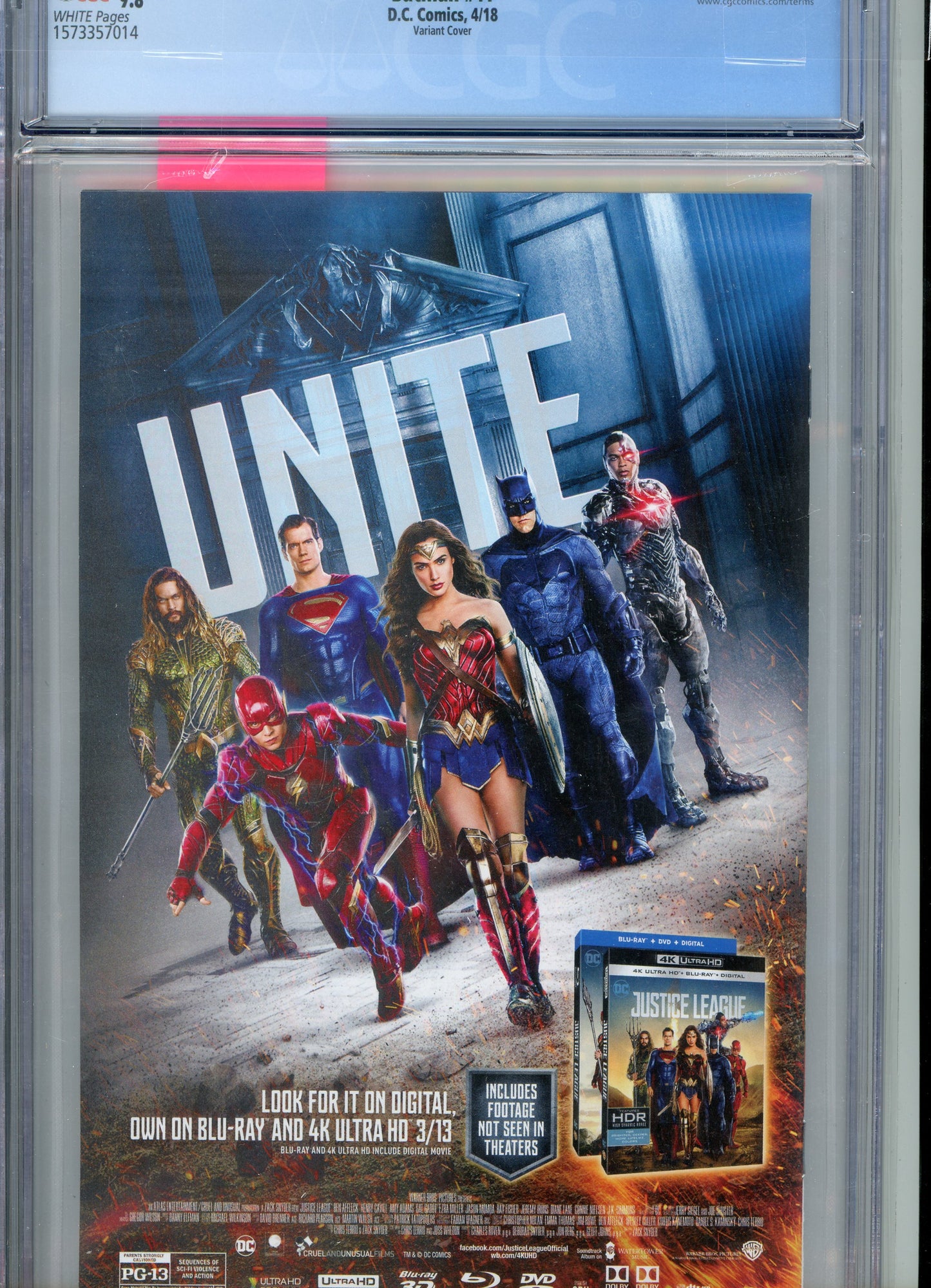 2018 Batman #41 Graded Comic Book Olivier Coipel Cover CGC 9.8