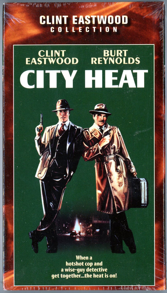 City Heat (1984) Clint Eastwood Collection Vintage VHS Tape Factory Sealed