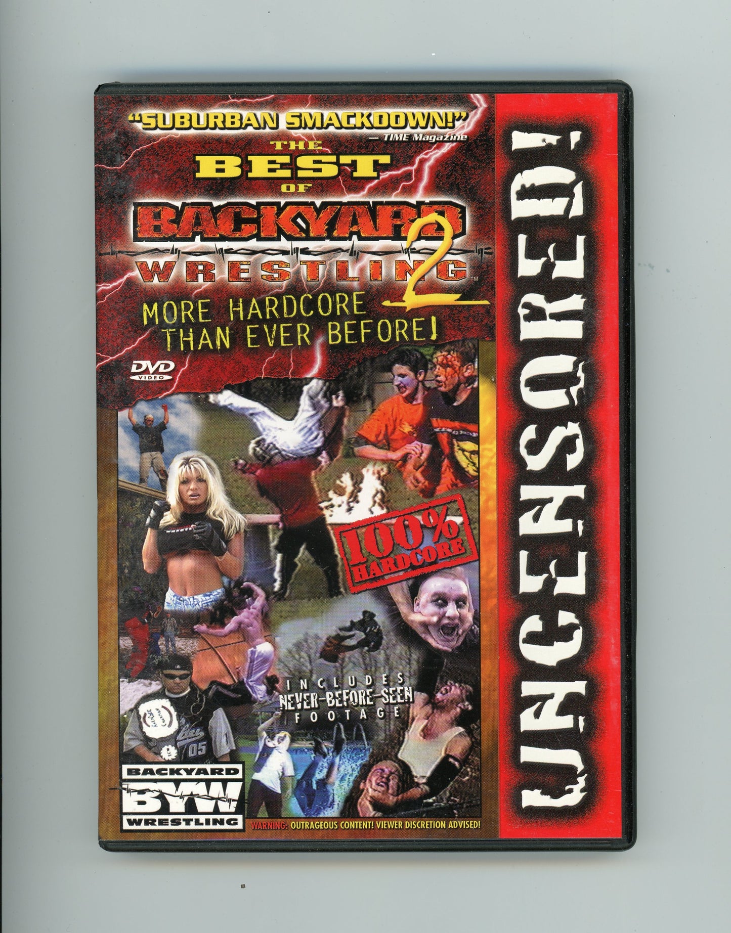 2002 The Best of Backyard Wrestling 2 Uncensored DVD