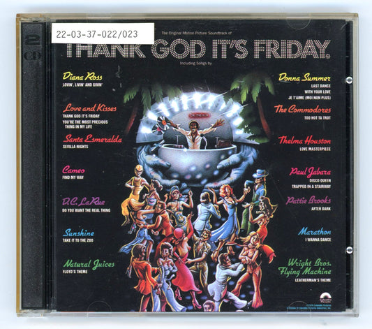 Thank God It's Friday (1978) Motion Picture Soundtrack Vintage CD 2-Disc Set