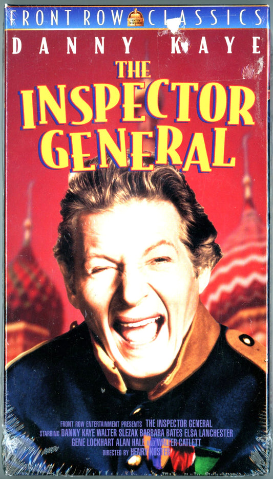 1999 The Inspector General (1949) Danny Kaye Vintage VHS Tape Sealed