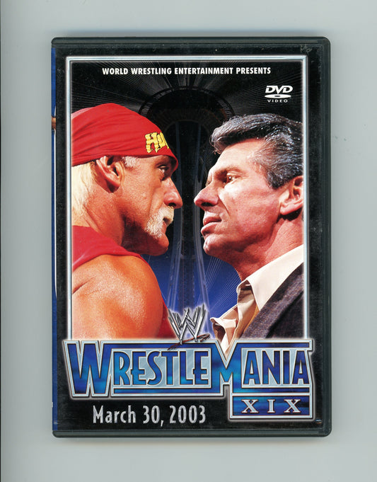 2003 WWE Wrestlemania XIX 2-Disc DVD Set