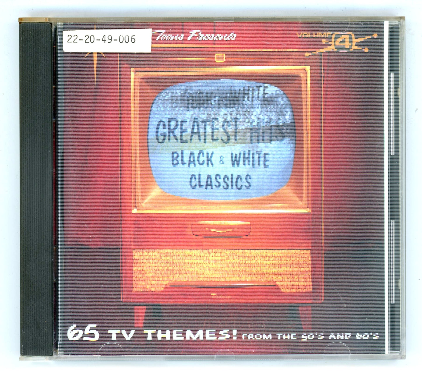 Television's Greatest Hits: Black and White Classics Volume 4 TV Show Theme Songs Vintage CD