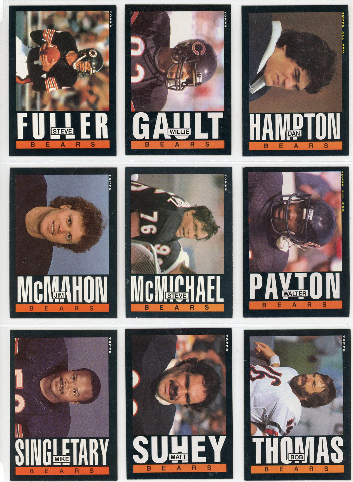 1985 Topps NFL Football Card Complete Set (396 Cards) Pack Fresh