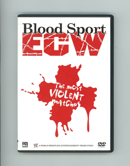 2005 WWE Blood Sport ECW: The Most Violent Matches 2-Disc DVD Set