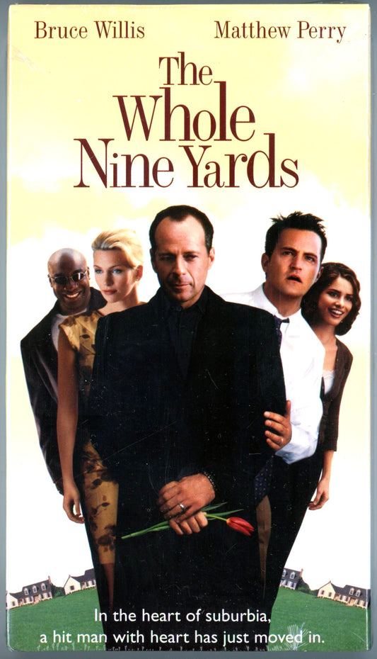 The Whole Nine Yards (2000) Bruce Willis Matthew Perry Vintage VHS Tape Sealed