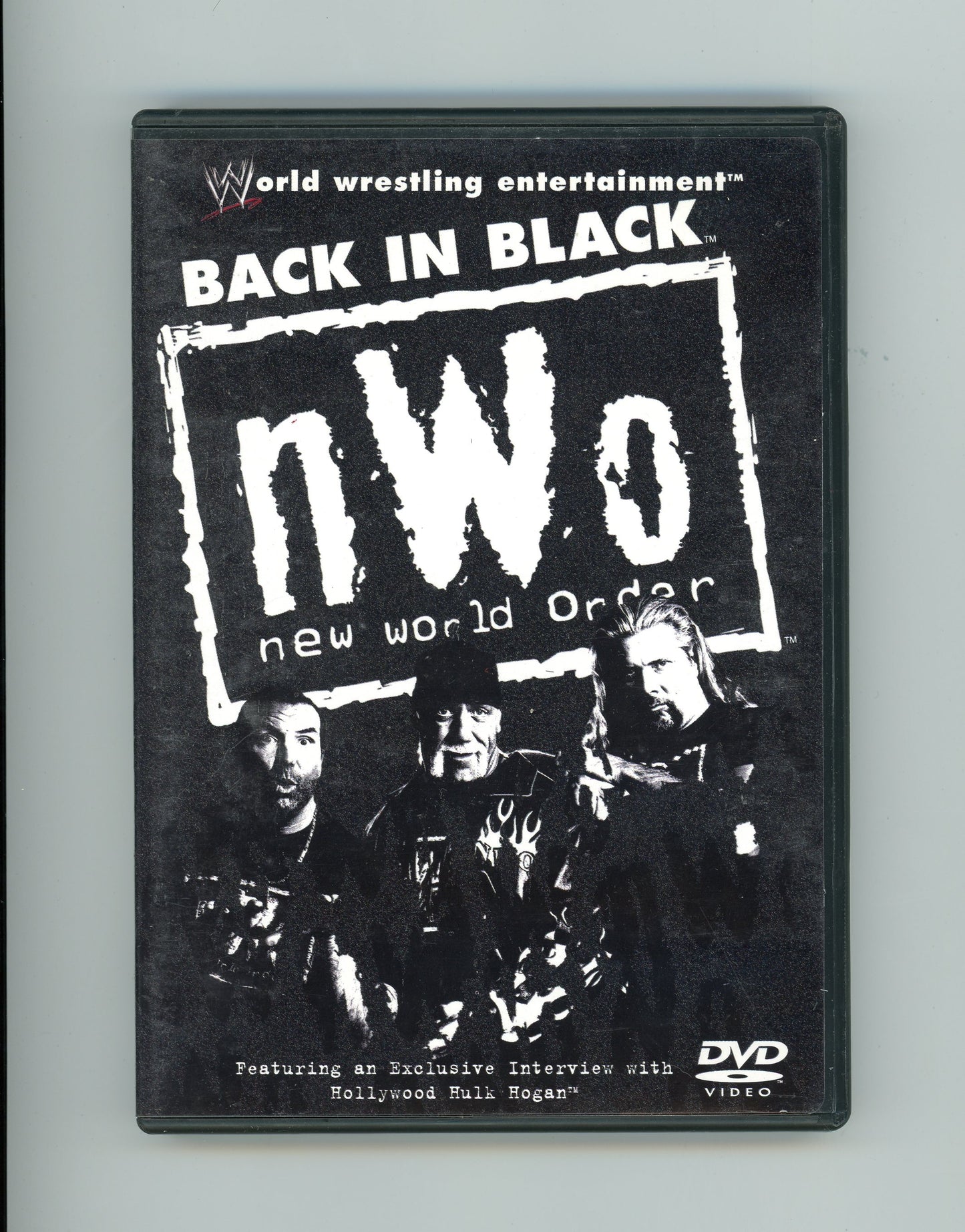 2002 WWE Back in Black New World Order Wrestling DVD