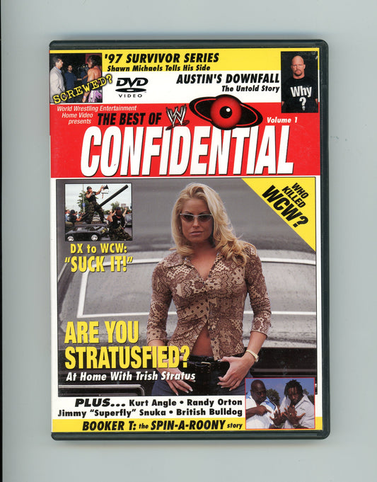 2003 The Best of WWE Confidential Volume 1 Wrestling DVD