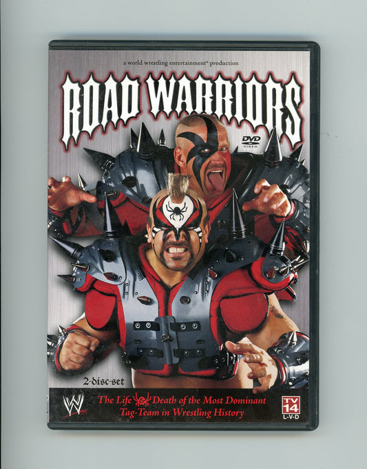 2005 WWE Road Warriors 2-Disc Wrestling DVD Set