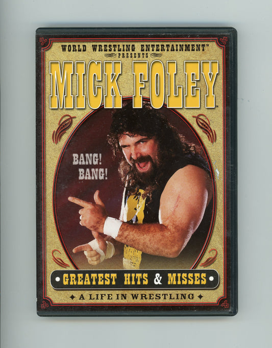 2003 WWE Presents Mick Foley Greatest Hits and Misses 2-Disc DVD Set