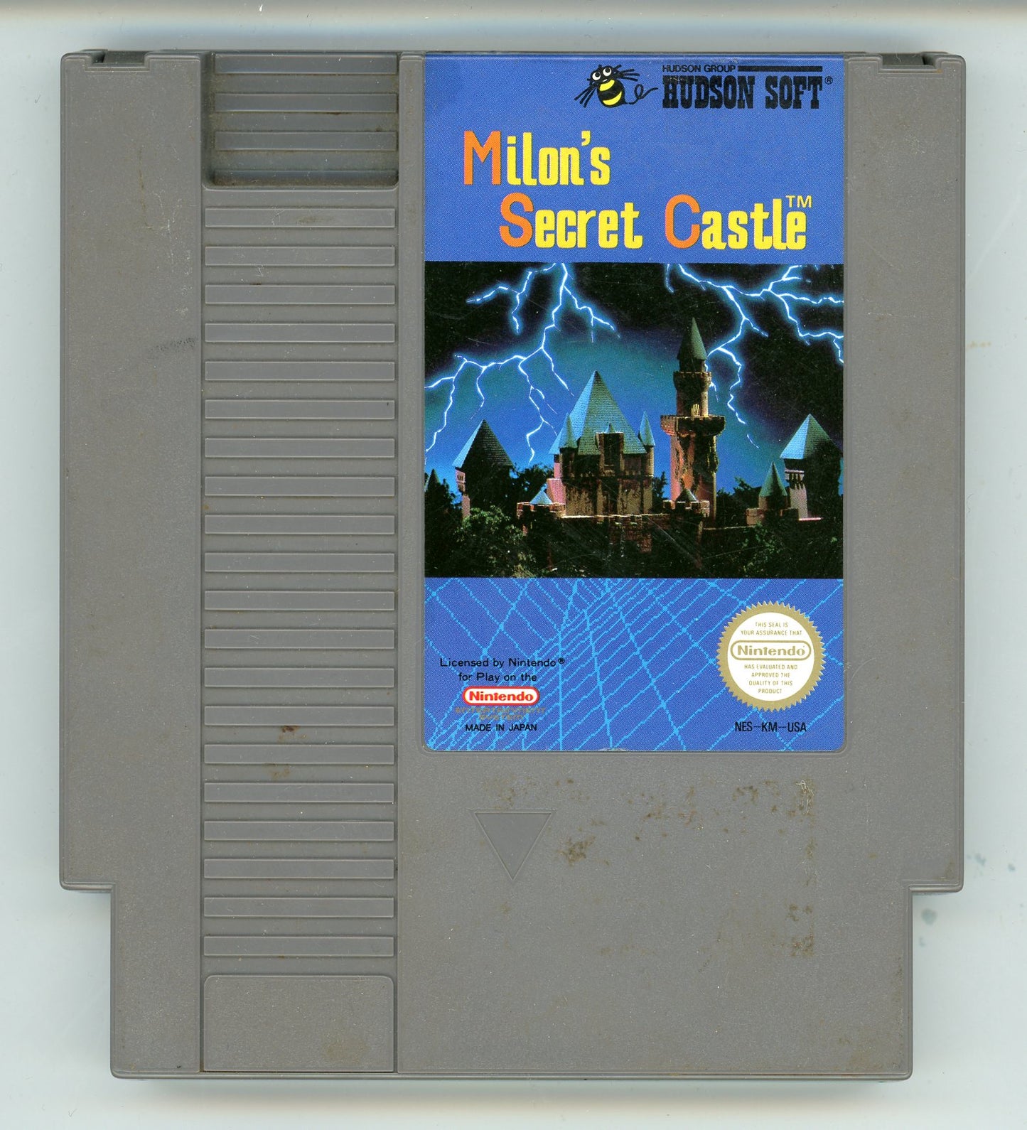 1988 Milon's Secret Castle NES Video Game Cartridge