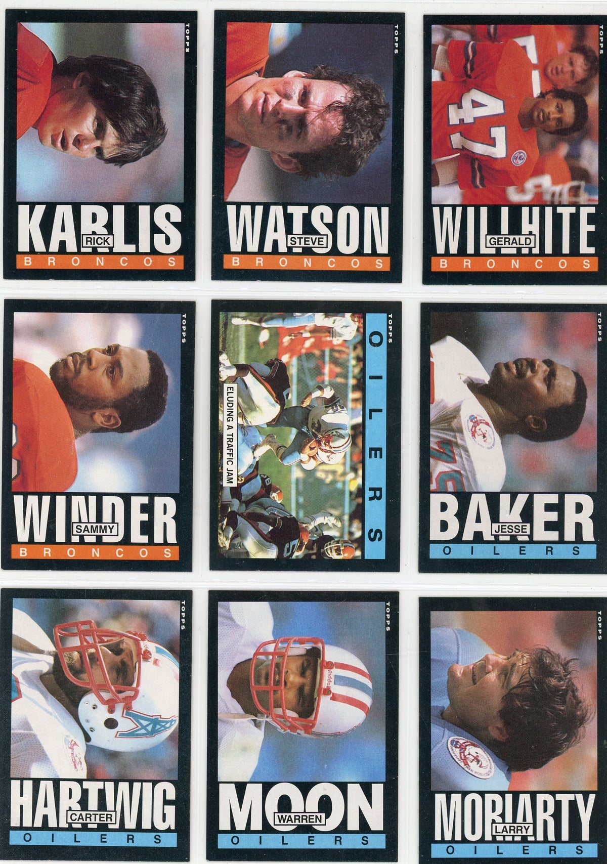 1985 Topps NFL Football Card Complete Set (396 Cards) Pack Fresh