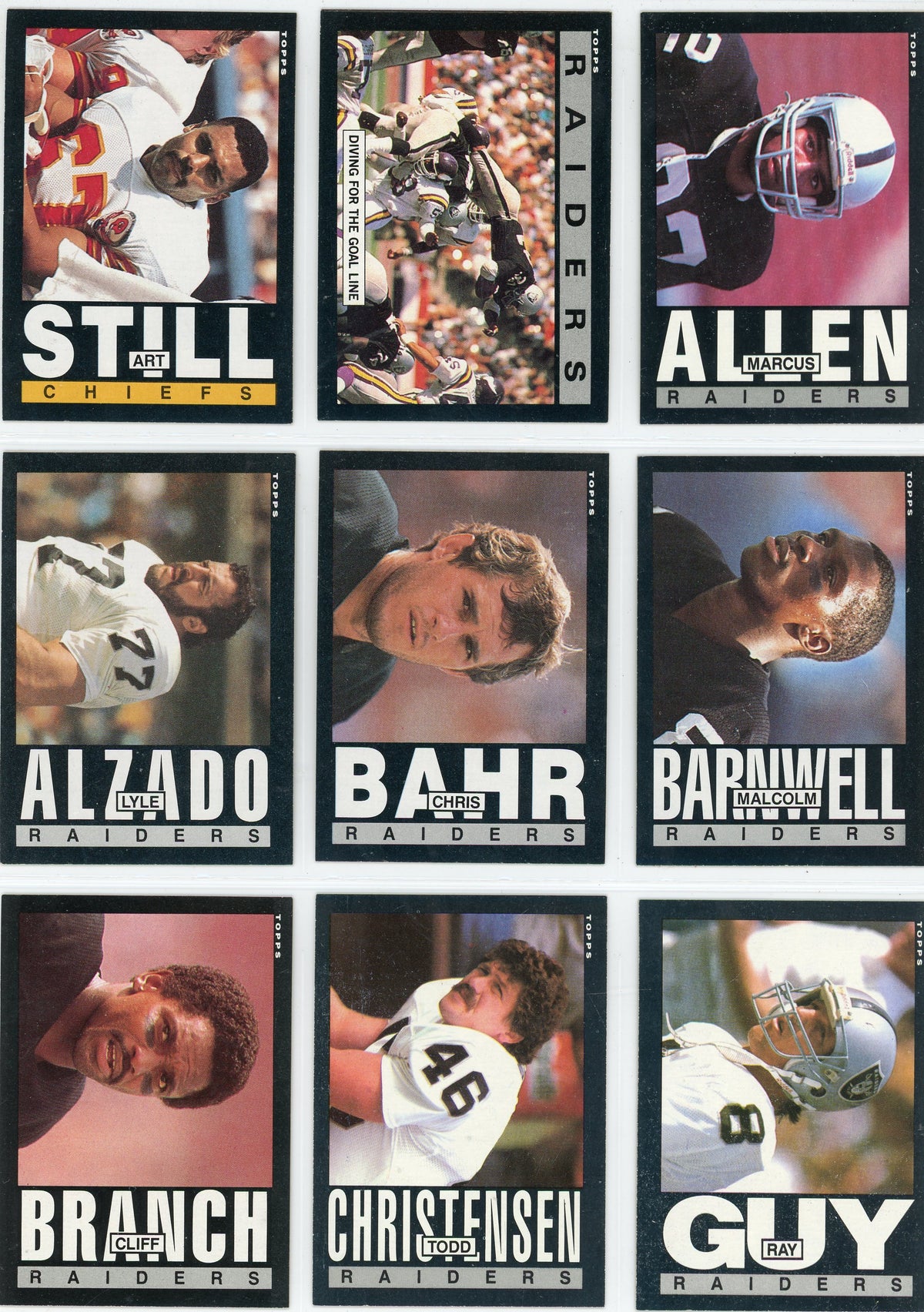 1985 Topps NFL Football Card Complete Set (396 Cards) Pack Fresh