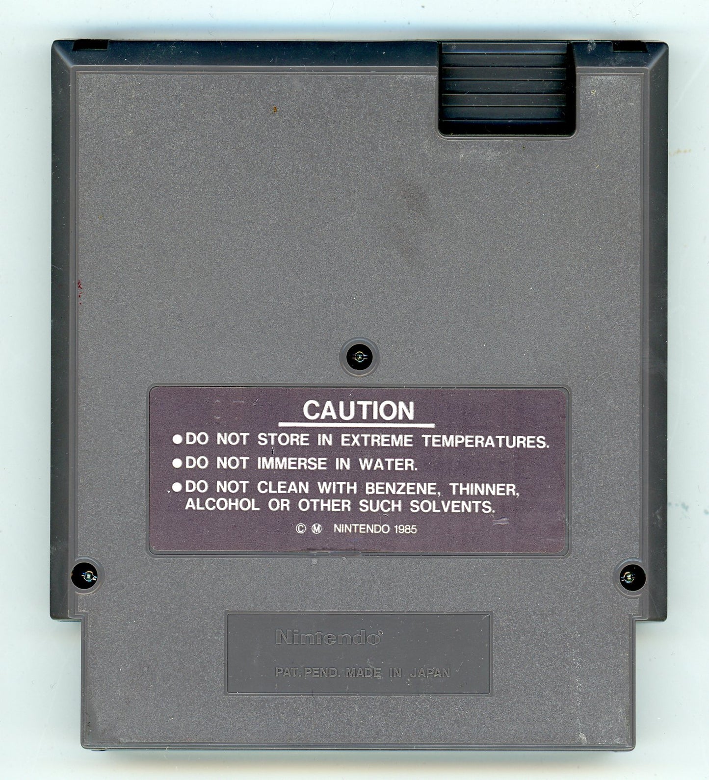 1987 SNK Alpha Mission NES Video Game Cartridge