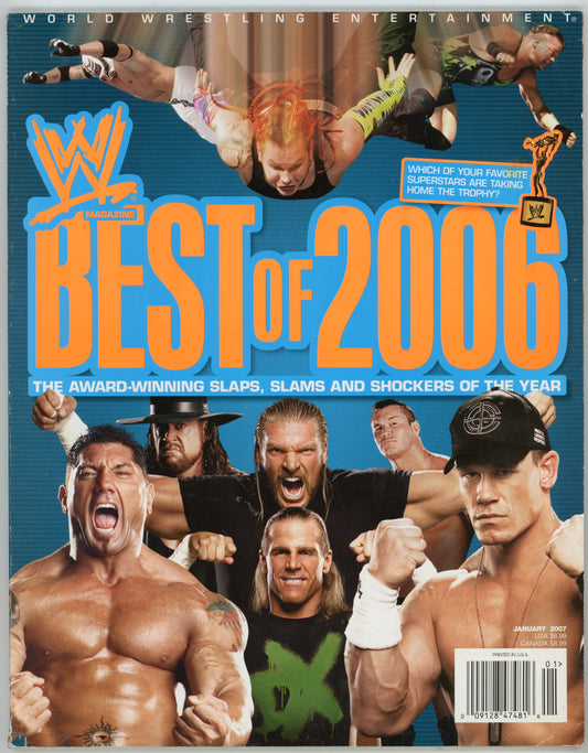 WWE Best of 2006 Wrestling Magazine (January 2007)
