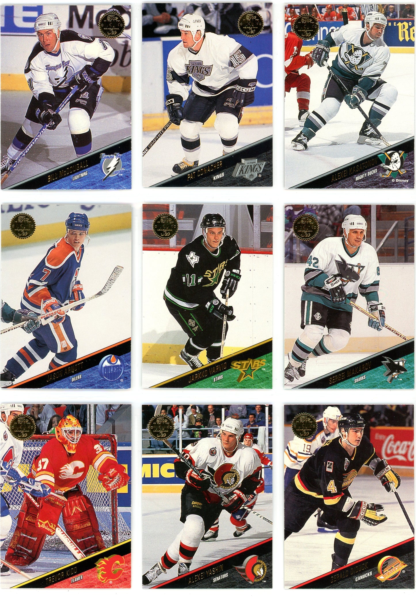 1993/94 Leaf Hockey Card Complete Set (440 Cards)