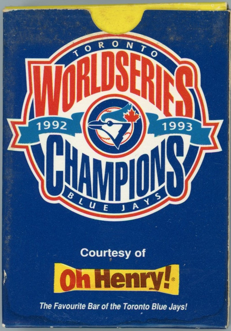 1994 Oh Henry! Toronto Blue Jays World Series Champions Baseball Card Set (36 Cards) Opened