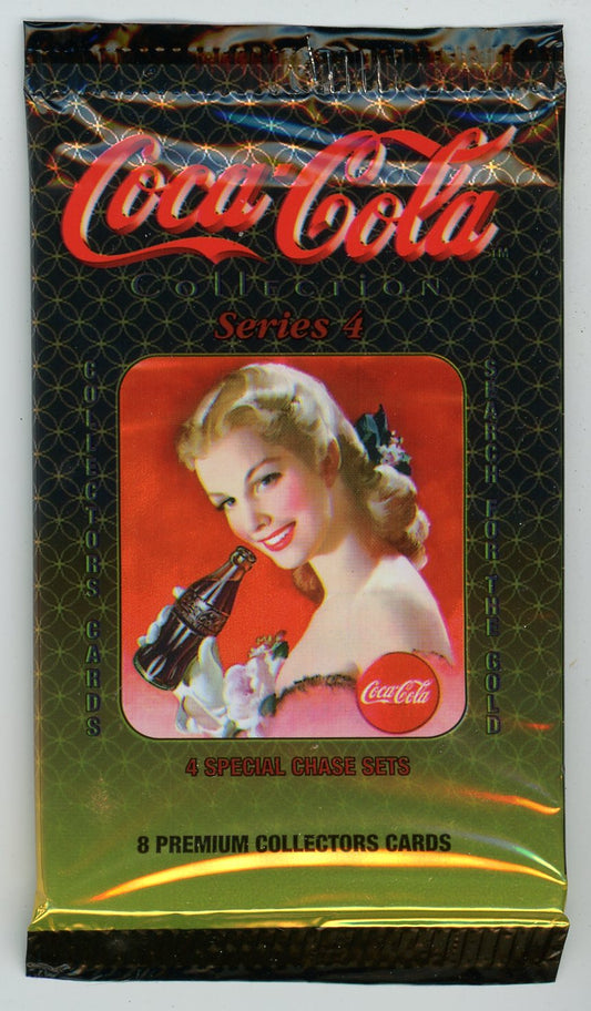 1995 Coca Cola Collectors Cards Pack (8 Cards)