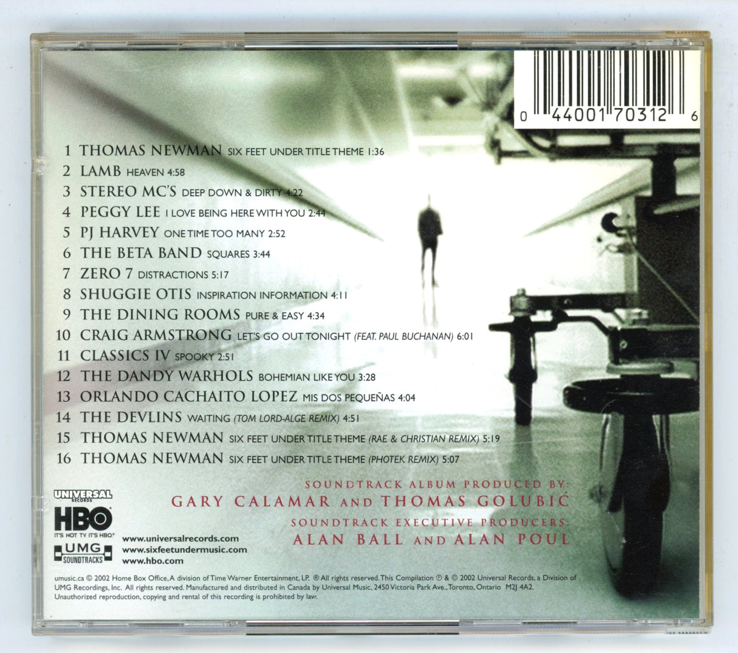 Six Feet Under (2001) Television Series Soundtrack Vintage CD