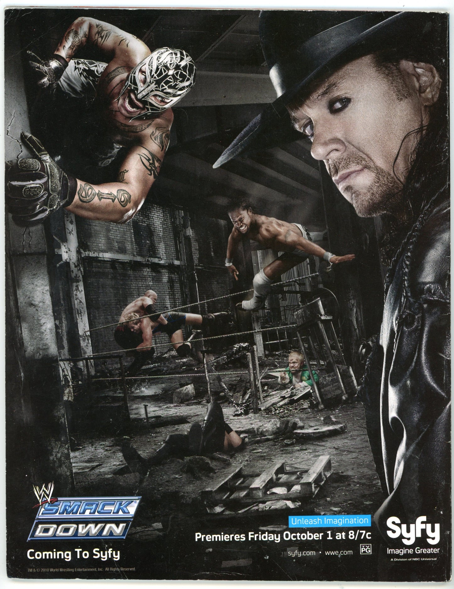 WWE Vintage Wrestling Magazine (September 2010) John Cena Cover