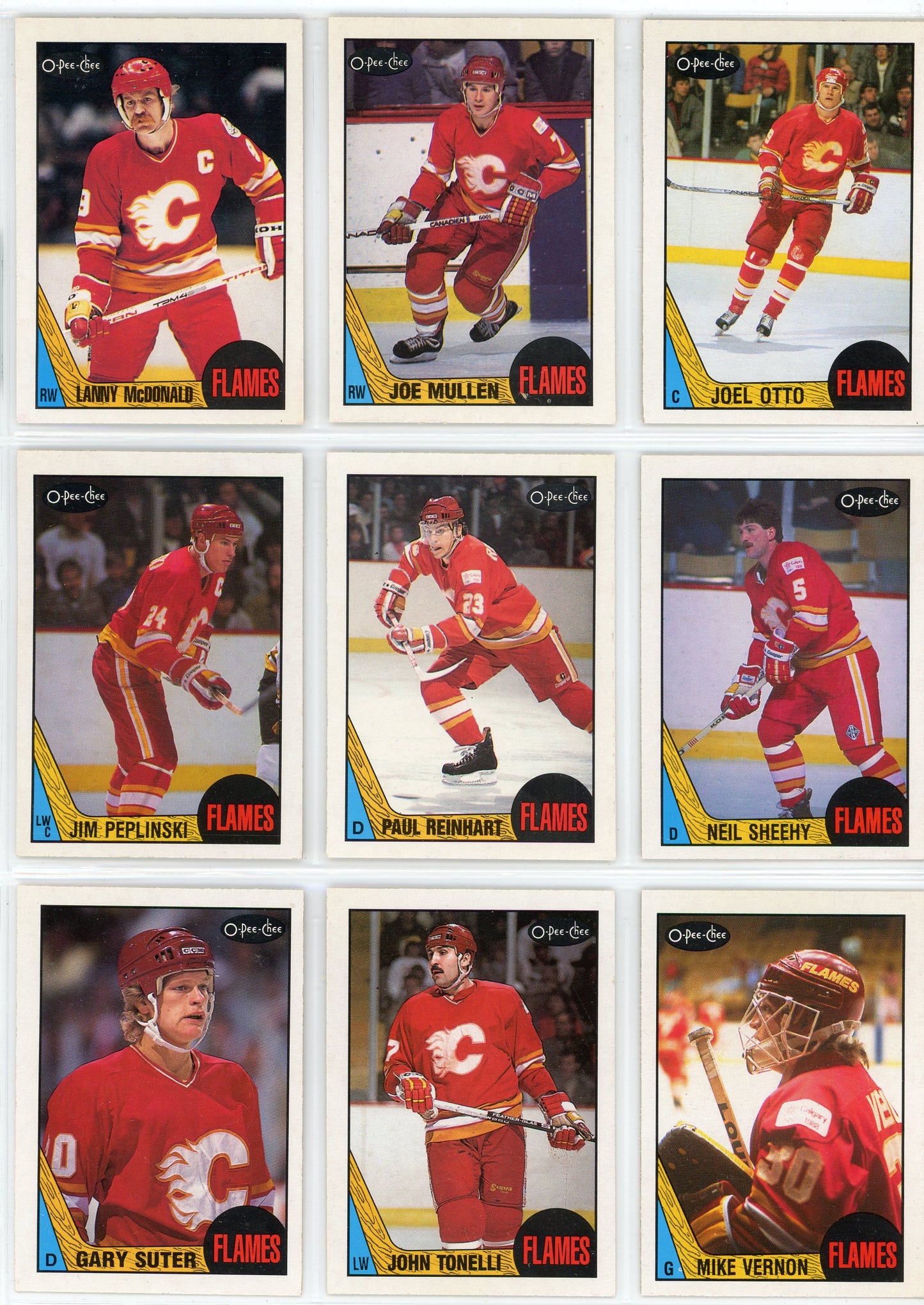 1987/88 OPC O-Pee-Chee NHL Hockey Complete Set (264 Cards)