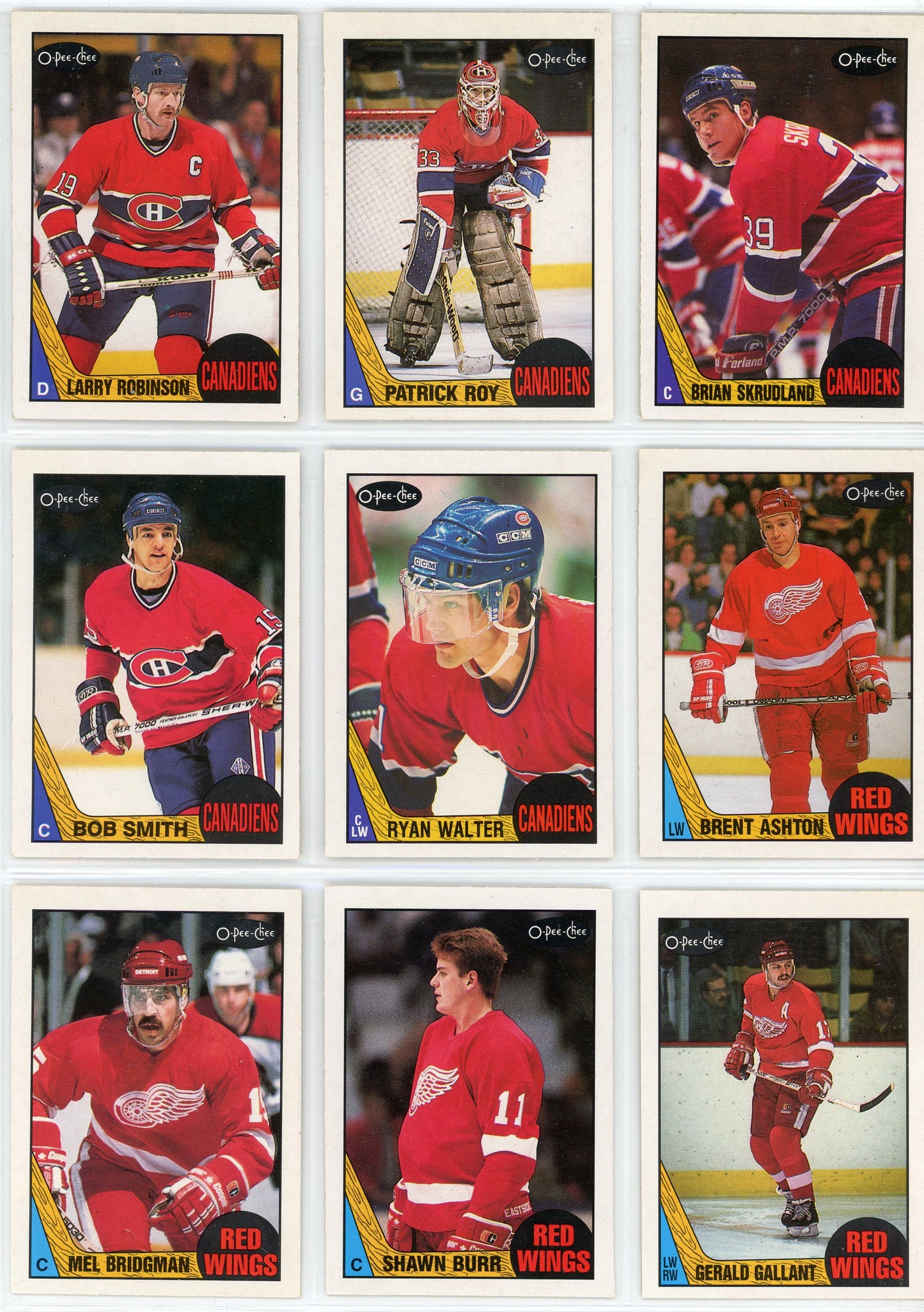 1987/88 OPC O-Pee-Chee NHL Hockey Complete Set (264 Cards)