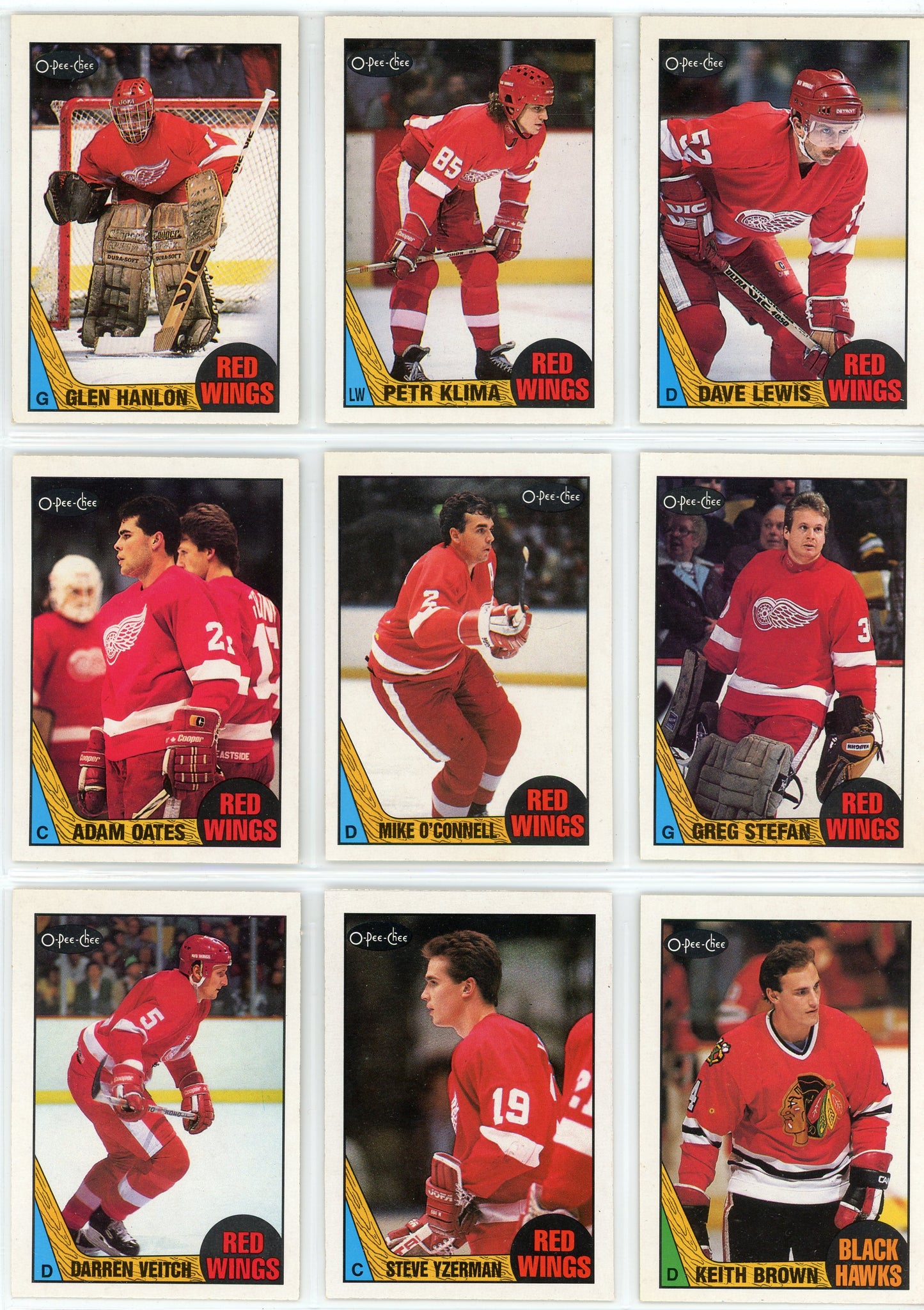 1987/88 OPC O-Pee-Chee NHL Hockey Complete Set (264 Cards)