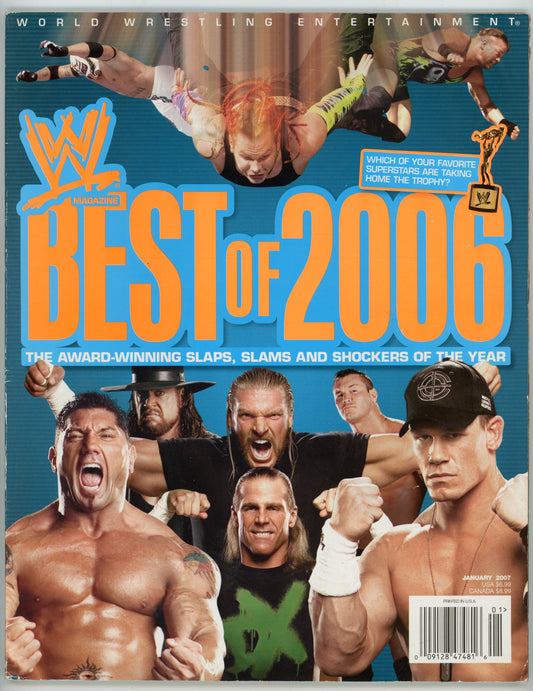 WWE Best of 2006 Vintage Wrestling Magazine (January 2007)