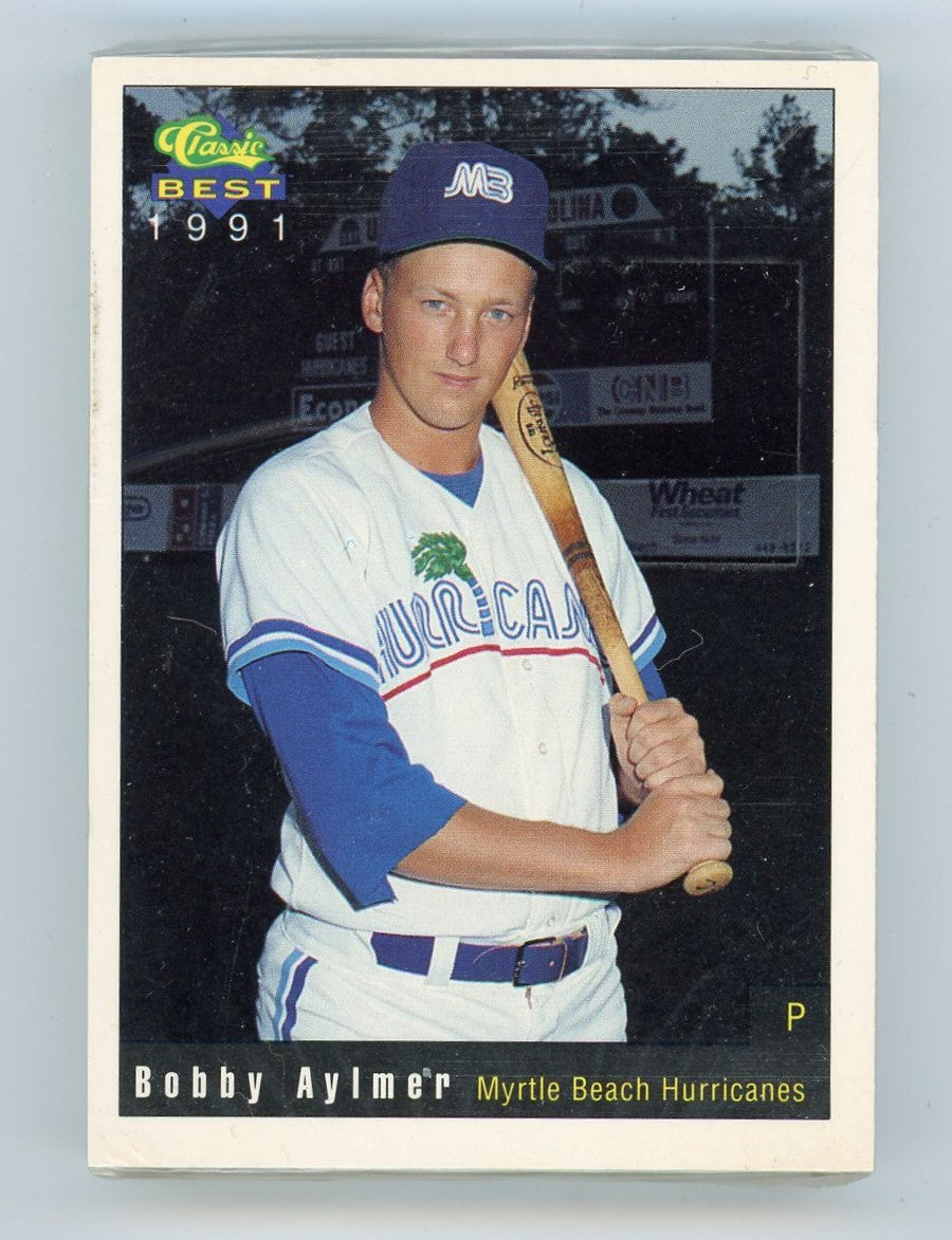 1991 Classic Best Baseball Myrtle Beach Hurricanes Factory Set (30 Cards)