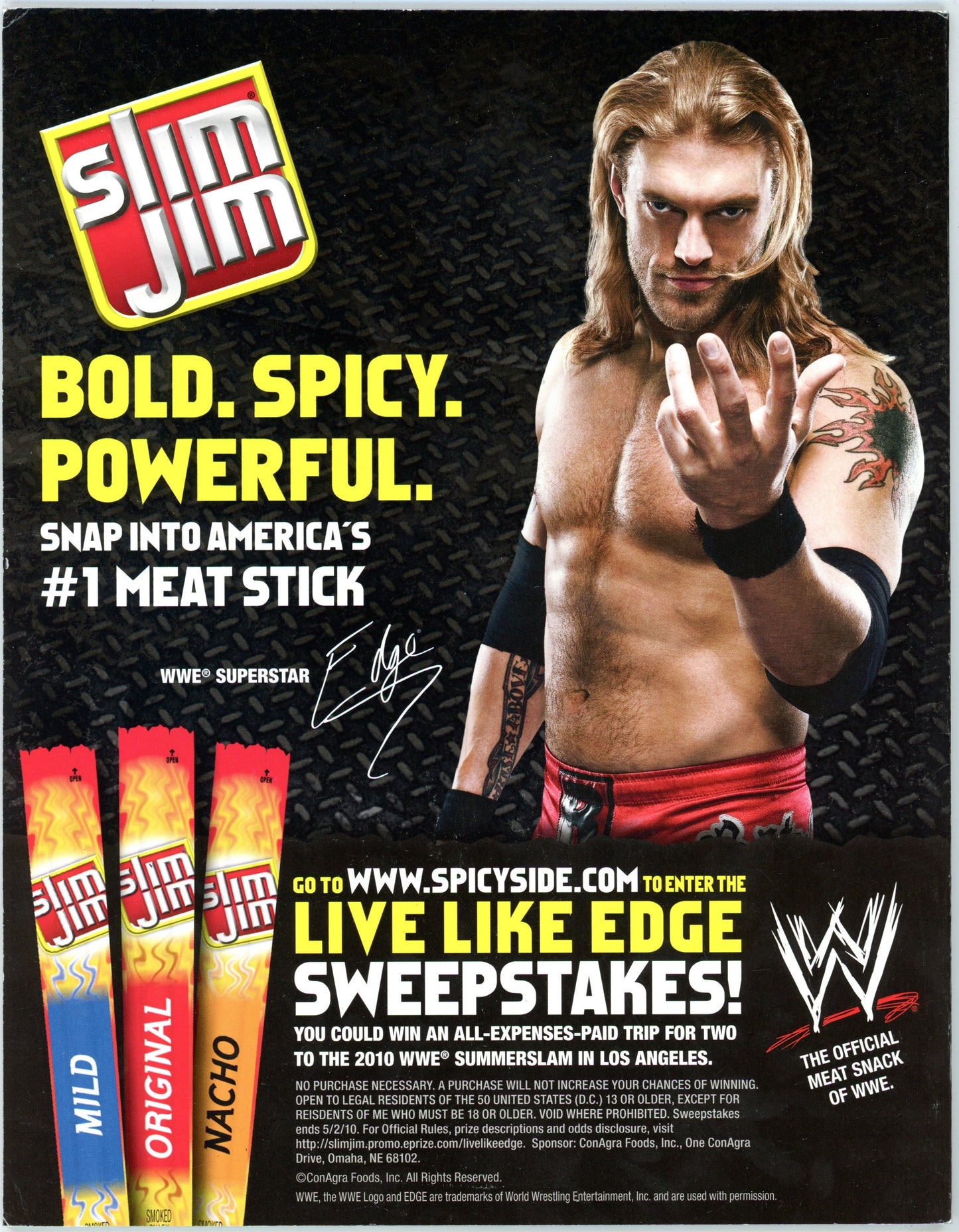 WWE Vintage Wrestling Magazine (March 2010) Vince McMahon Cover