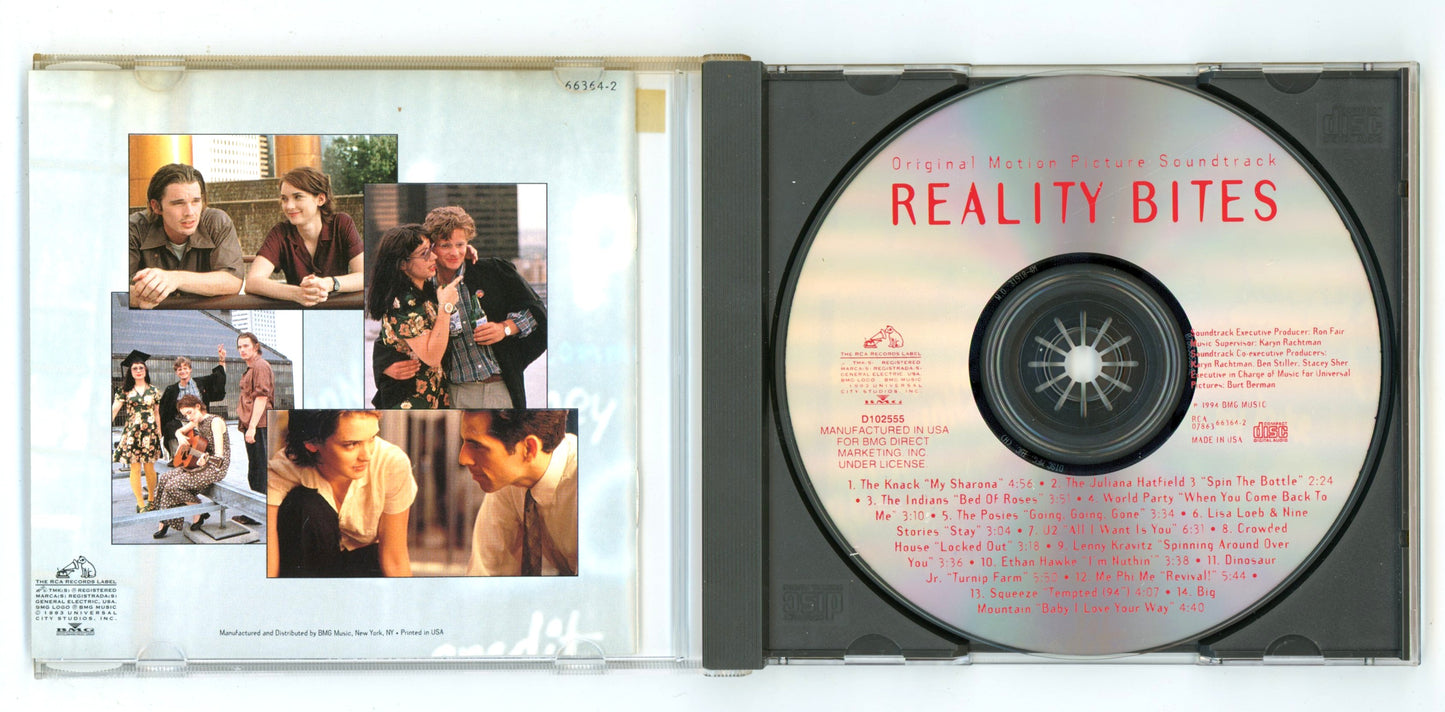 Reality Bites (1994) Motion Picture Soundtrack Vintage CD