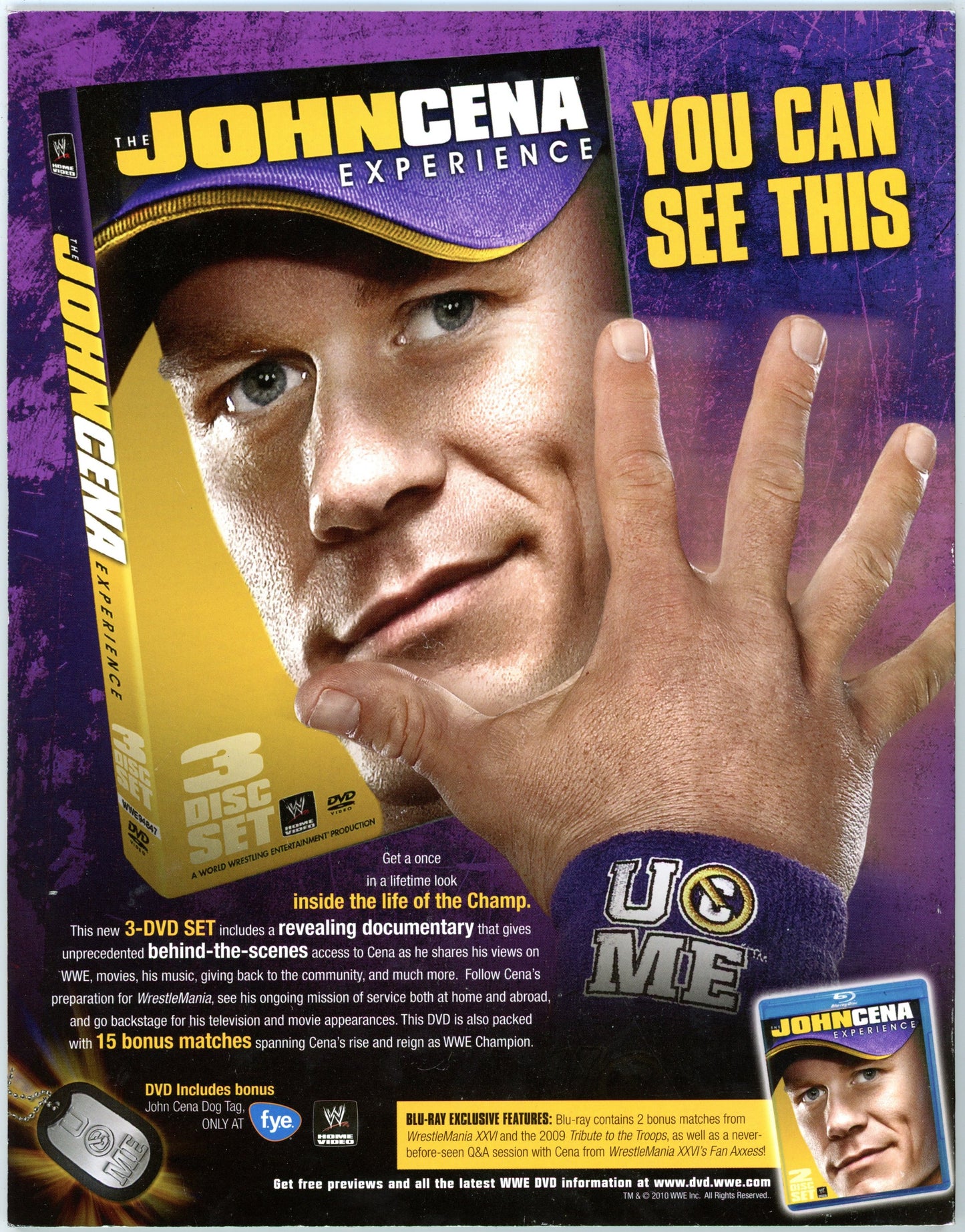 WWE Wrestling Magazine (December 2010) Randy Orton Cover Subscription