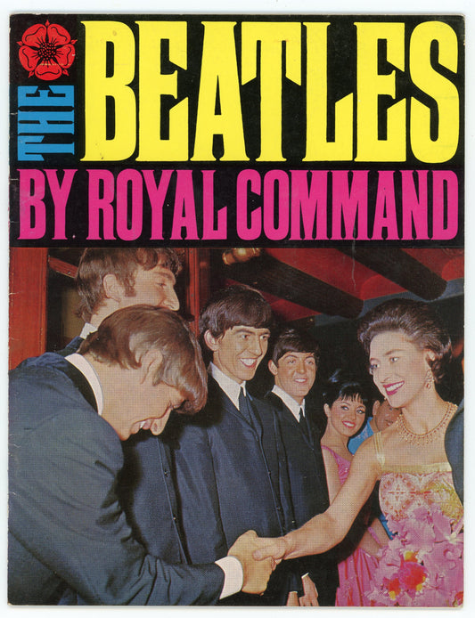 1963 The Beatles by Royal Command Vintage Magazine Daily Mirror Queen Elizabeth Rare!