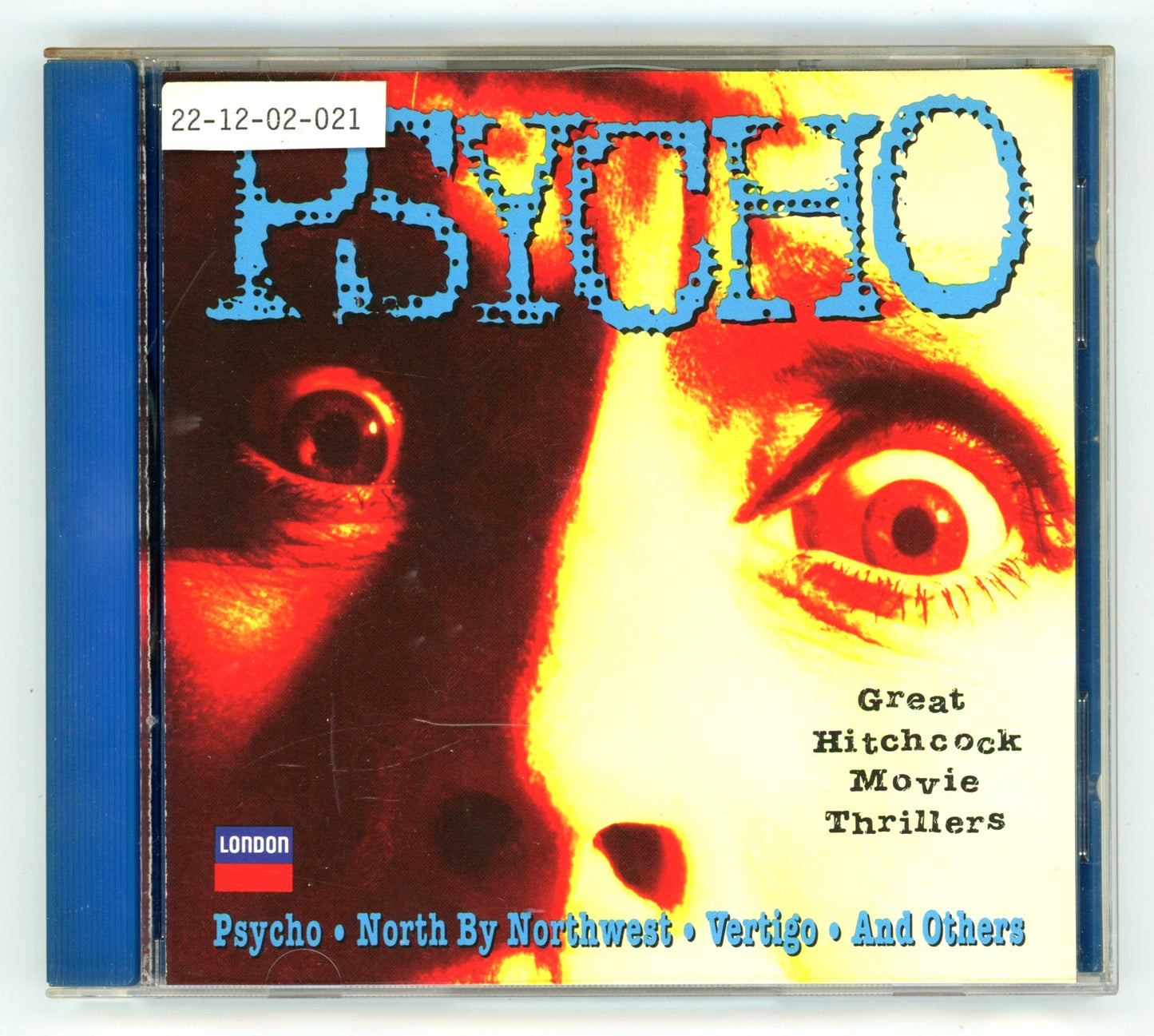 Psycho: Great Hitchcock Movie Thrillers (1992) Motion Picture Soundtrack Vintage CD