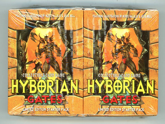 1995 Hyborian Gates Collectible Card Game Limited Edition Starter Pack (2 Decks)