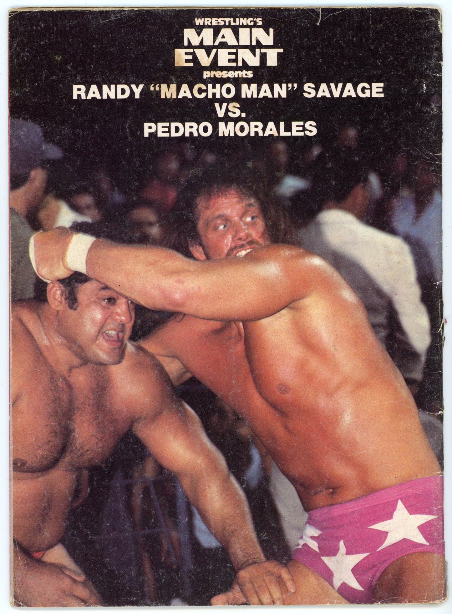 Wrestling's Main Event Vintage Wrestling Magazine (March 1986) Hulk Hogan Cover