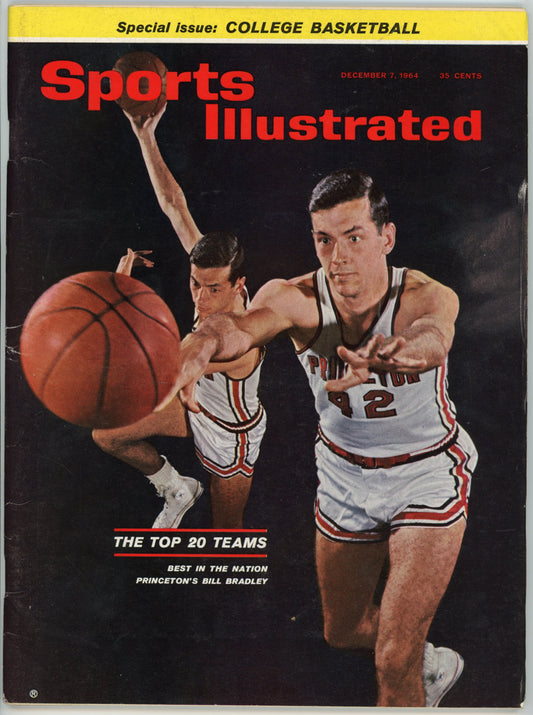 Vintage Sports Illustrated Magazine (December, 1964) Bill Bradley