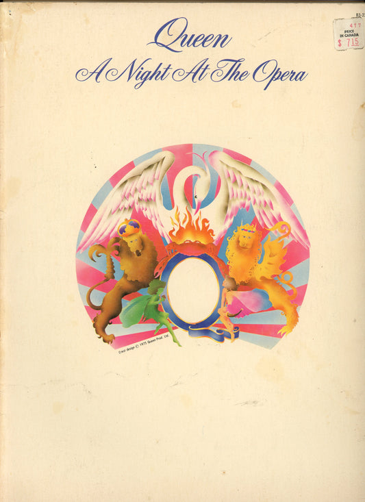 Queen A Night at the Opera Album Songbook