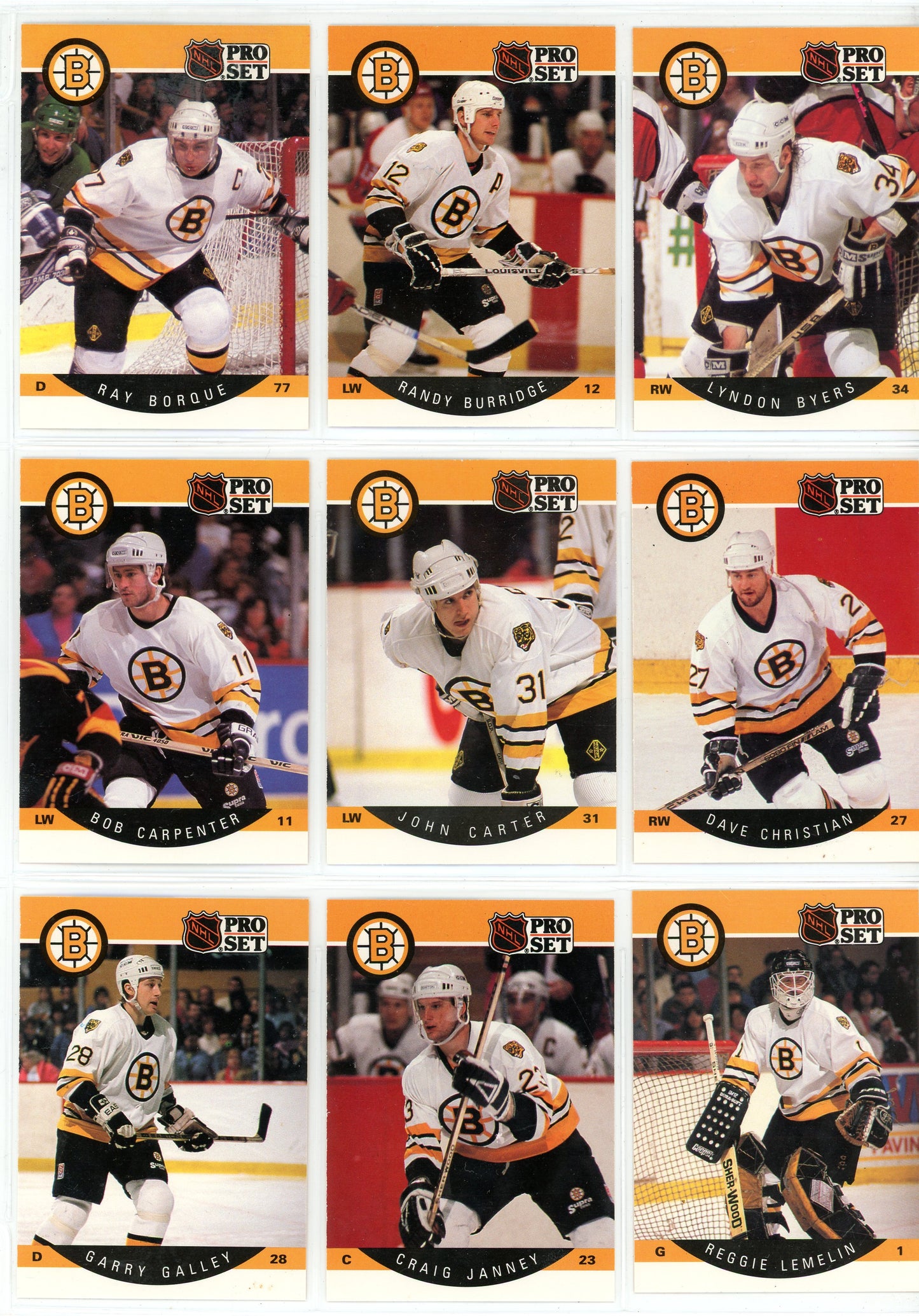 1990 Pro Set NHL Hockey Card Complete Set (705 Cards) + Errors and Corrections