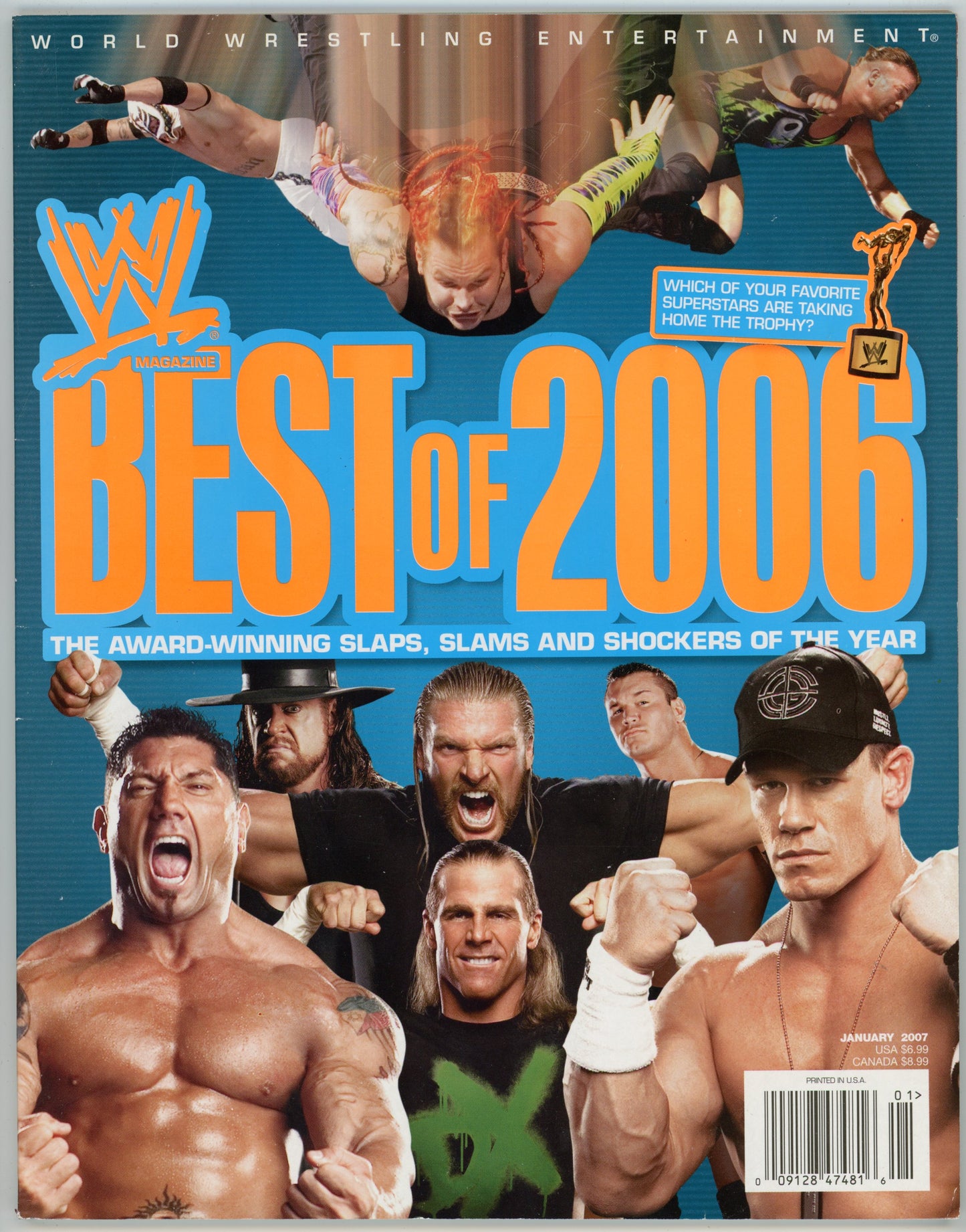WWE Magazine Best of 2006 Vintage Wrestling Magazine (January 2007)