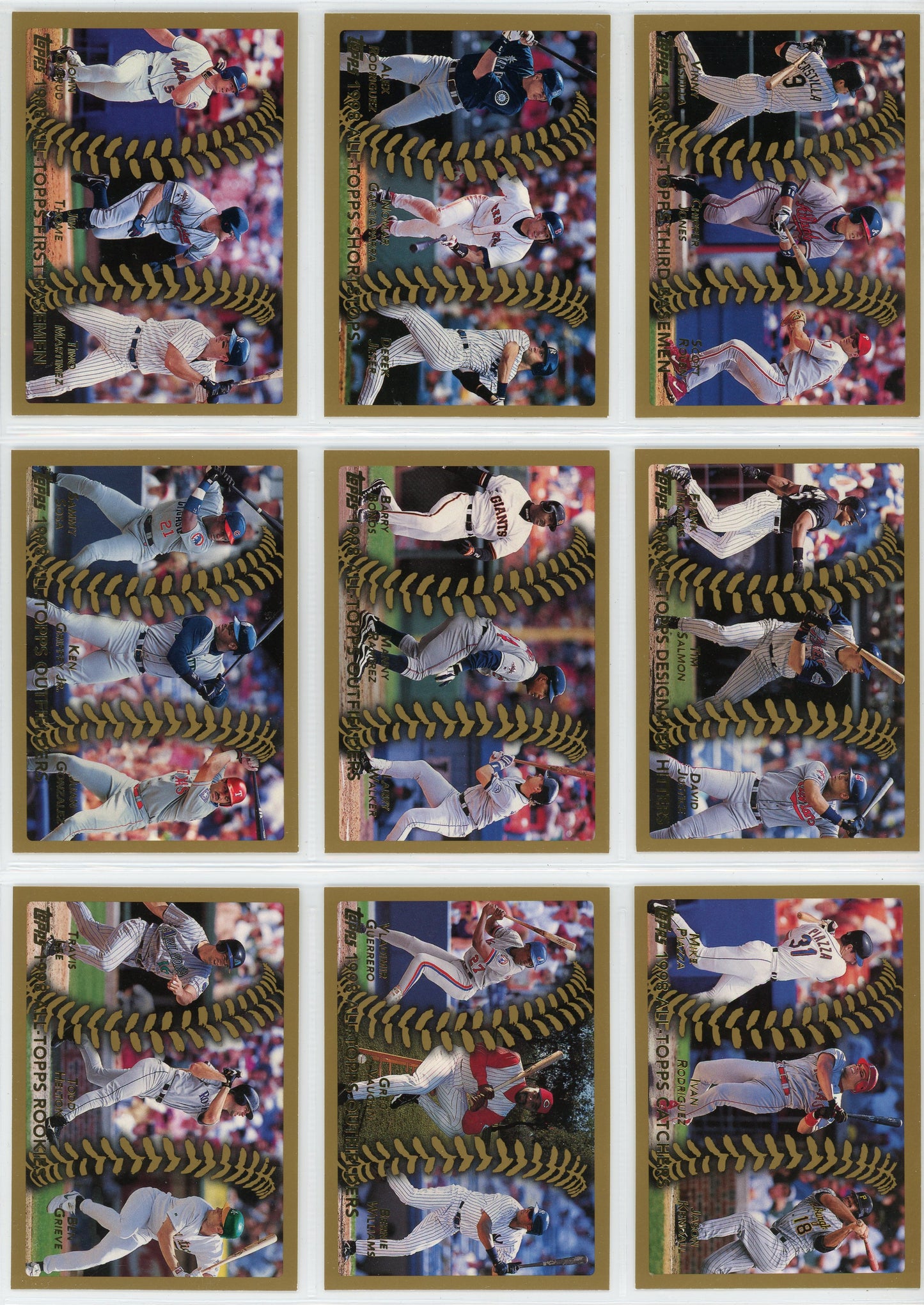 1999 Topps MLB Baseball Complete Set (462 Cards)